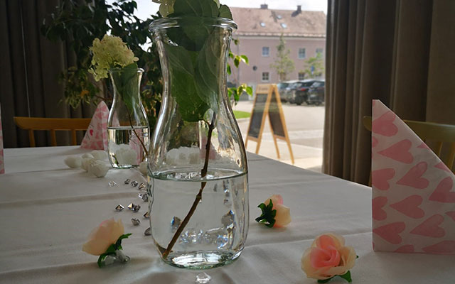 Hochzeitsdekoration - Catering - CiK - Café im Klinikum